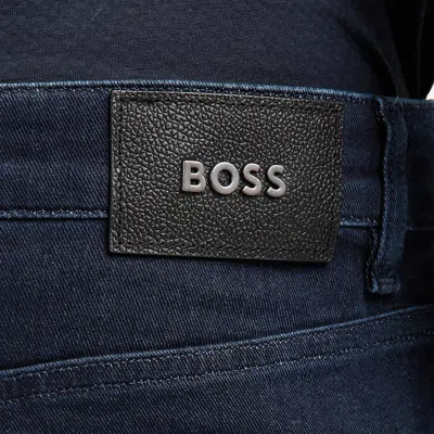 Hugo Boss Simple Jeans In Blue