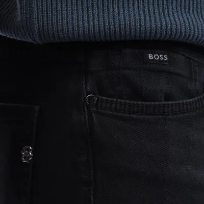 Hugo Boss Versatile Jeans In Black