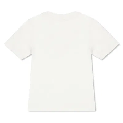 Casablanca Triangular Label T-shirt In White