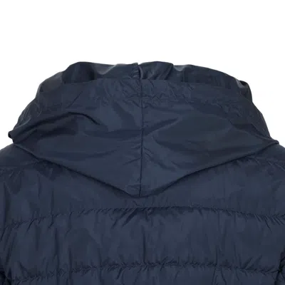 Weekend Max Mara Long-sleeved Down Jacket In Black