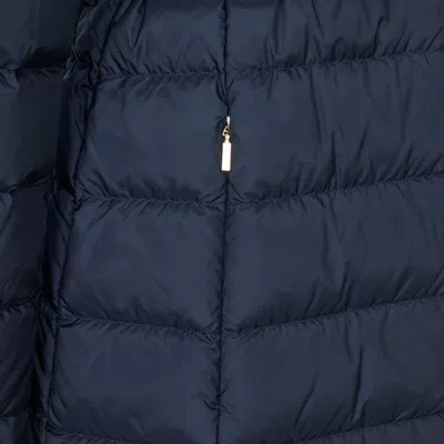 Weekend Max Mara Long-sleeved Down Jacket In Black