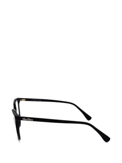 Max Mara Eyewear Cat-eye Frame Glasses In 블랙