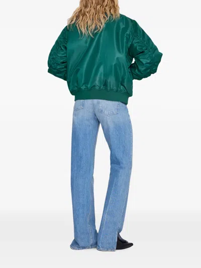 Anine Bing Leon Bomber In 그린