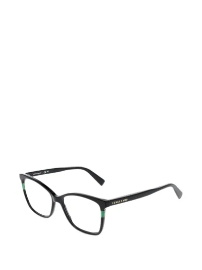 Longchamp Square-frame Glasses In Black