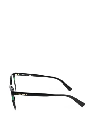 Longchamp Square-frame Glasses In Black
