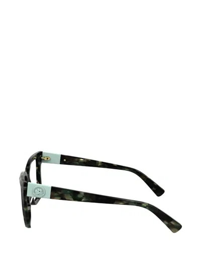 Longchamp Tortoiseshell-effect Square-frame Glasses In Multi