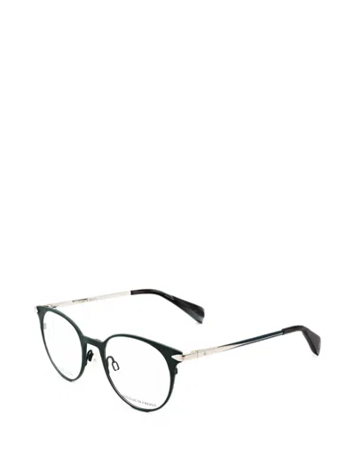 Rag & Bone Eyewear Round-frame Glasses In Blue
