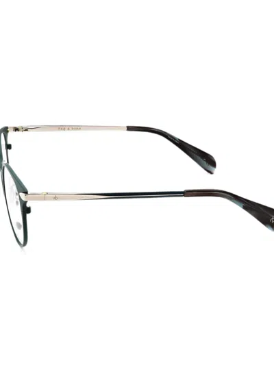 Rag & Bone Eyewear Round-frame Glasses In Blue