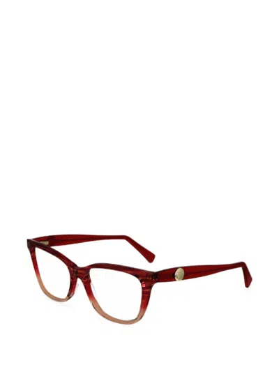 Longchamp Cat-eye Glasses In Red