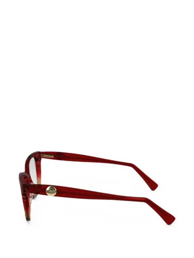 Longchamp Cat-eye Glasses In Red