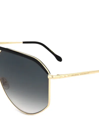 Isabel Marant Pilot-frame Sunglasses In Gold