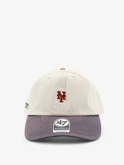 Represent Cotton Hat With Embroidered Logo On The Front In Neutral