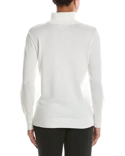Joseph A . Turtleneck Sweater In Ivory