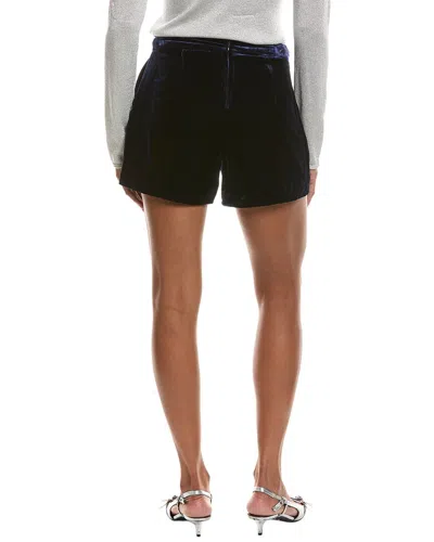 L'agence Ashton Silk-blend Short In Black