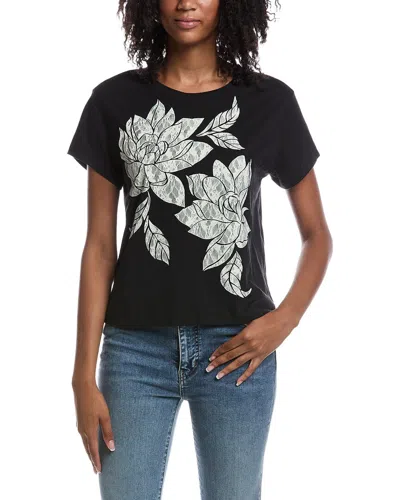 Cabi Charlie T-shirt In Black