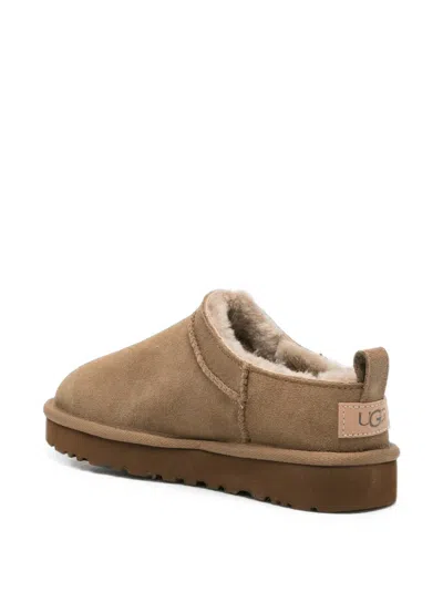 Ugg Classic Micro Slippers In White
