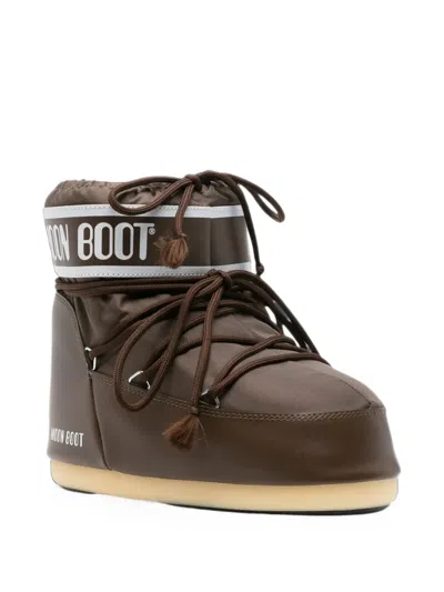 Moon Boot Icon Low Nylon Boots In Multi