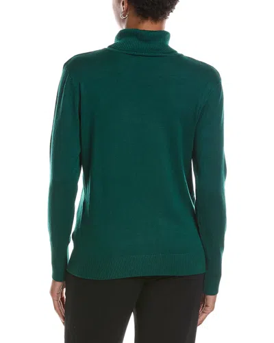 Joseph A . Turtleneck Sweater In Green