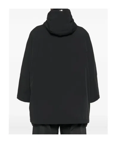 Herno Black Polyamide Elastane Travel Jacket In Black