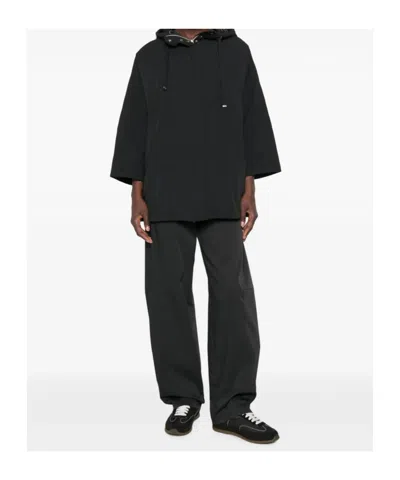 Herno Black Polyamide Elastane Travel Jacket In Black