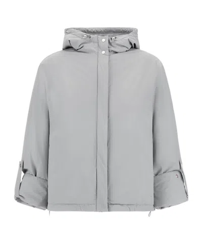 Herno Grey Polyamide Elastane Travel Jacket In Gray