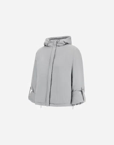 Herno Grey Polyamide Elastane Travel Jacket In Gray