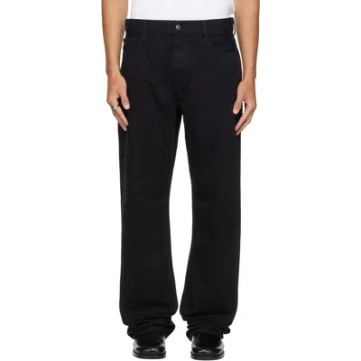Essentials Five-pocket Jeans In Black