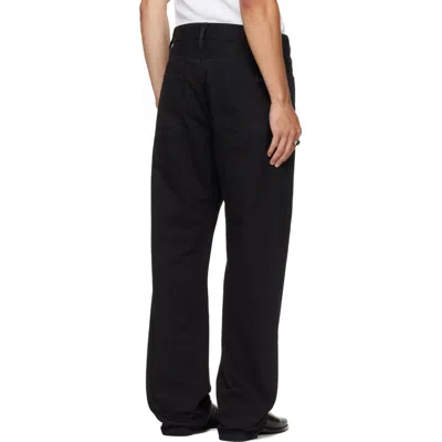 Essentials Five-pocket Jeans In Black