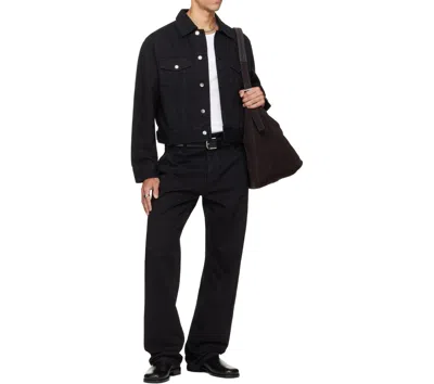 Essentials Five-pocket Jeans In Black