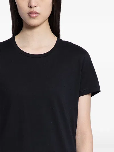 Moncler Logo-patch T-shirt In Black