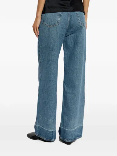 Samsoe & Samsoe Sarebecca Patch-pocket Jeans In Blue