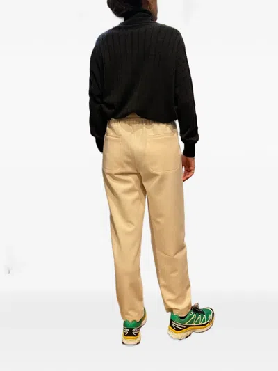 Psophia Drawstring Track Pants In Yellow