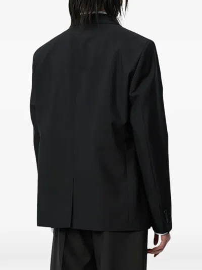 Mfpen Single-breasted Blazer In Black