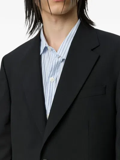 Mfpen Single-breasted Blazer In Black