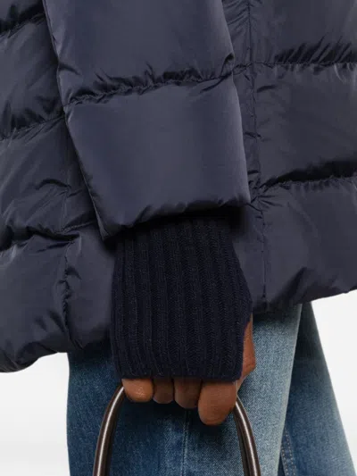 Herno Quilted Down Down Jacket In Blue