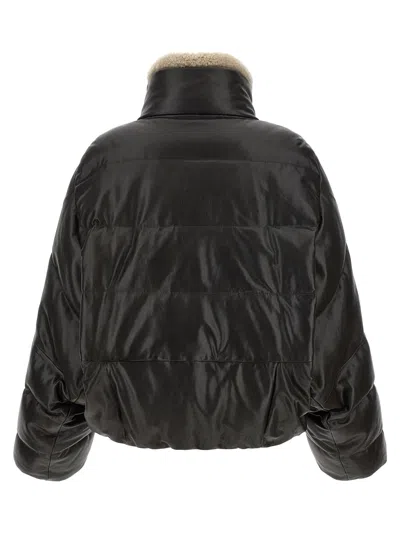 Brunello Cucinelli Down Jacket In Black