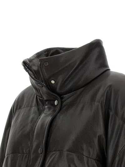 Brunello Cucinelli Down Jacket In Black