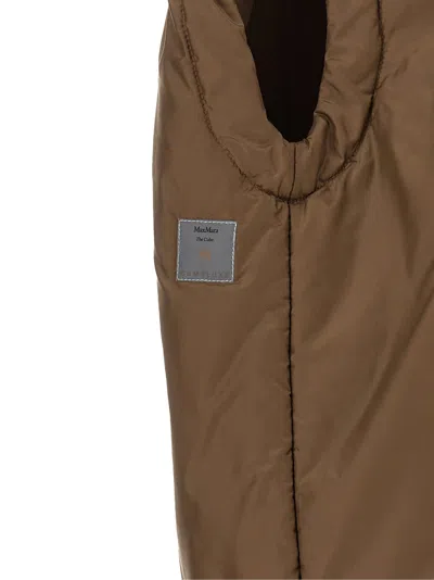 Max Mara The Cube Vest In Brown