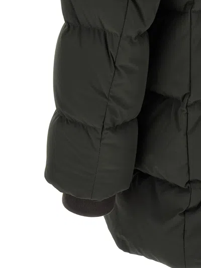 Moorer Down Jacket In Forest Green