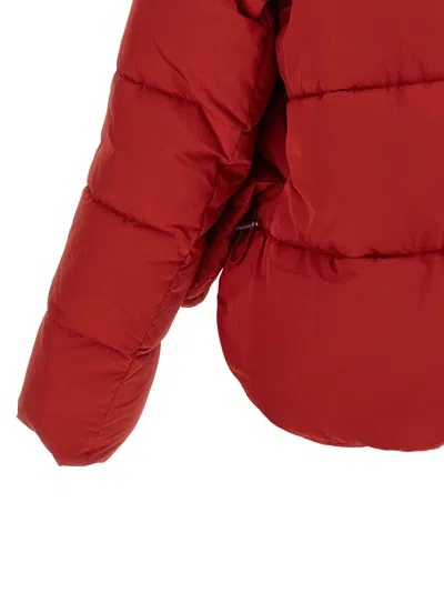 Pinko Quilted Down Down Jacket In Red
