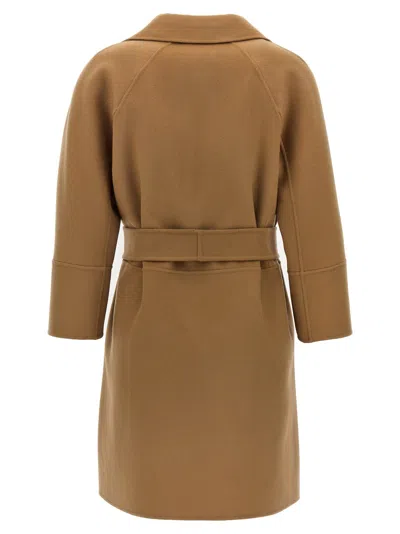 Max Mara 's Coat In Camel