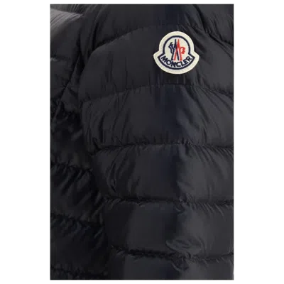 Moncler Down Jacket In Black