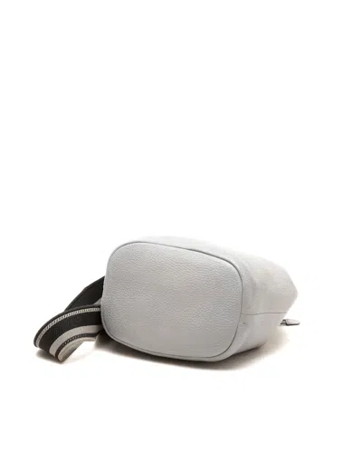 Pre-owned Prada Drawstring Bucket Bag In Grey