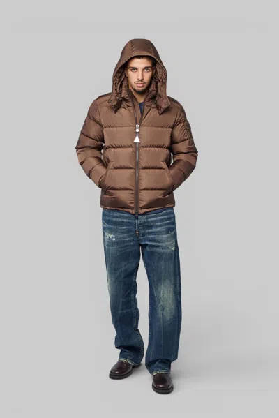 Moncler Maya Jacket In Brown