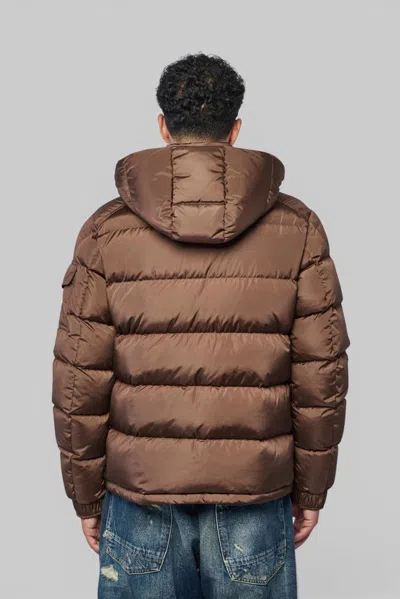 Moncler Maya Jacket In Brown
