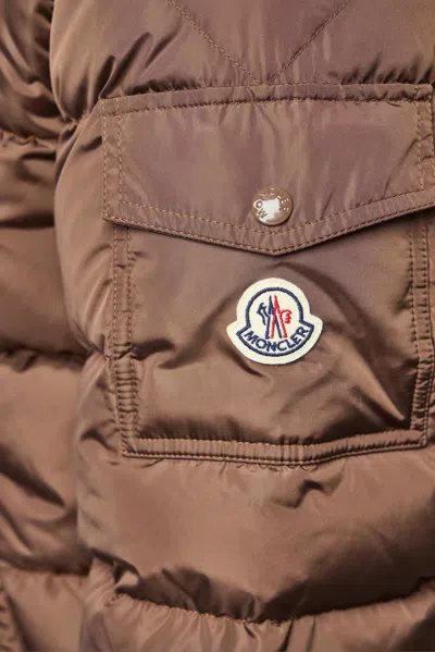 Moncler Maya Jacket In Brown