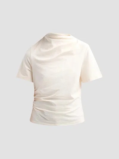 Le Jean Willow Tee Bone In Neutral