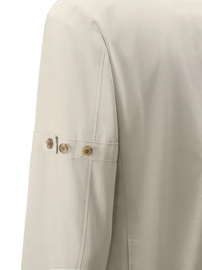 Thom Browne Patch-pocket Dinner Jacket In Neutral