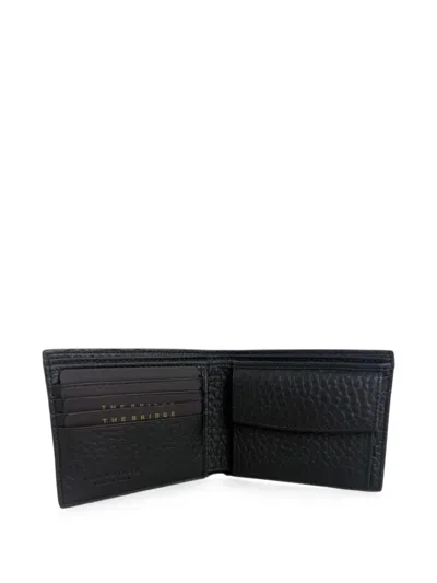 The Bridge Leather Wallet In Red