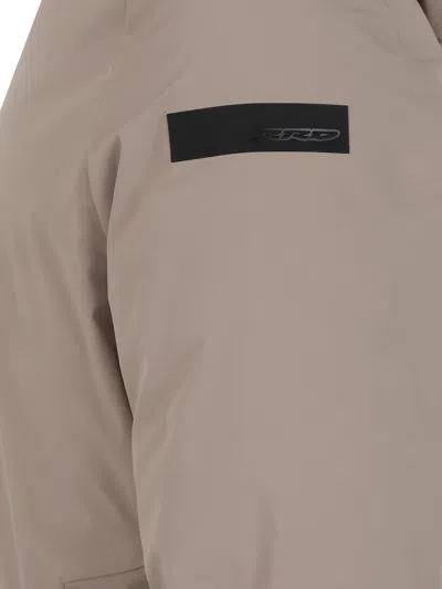 Rrd Montecristo Reversible Hooded Jacket In Neutral
